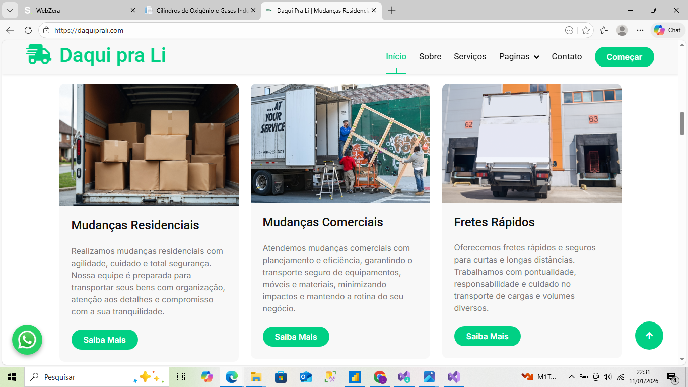 Empresa de mudanças